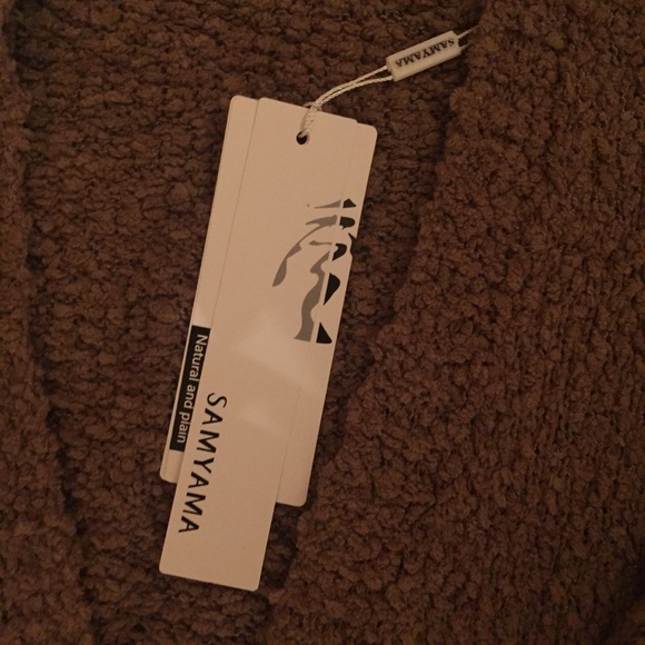 NWT - Samyama Popcorn Cardigans with Pockets - Picture 2 of 7